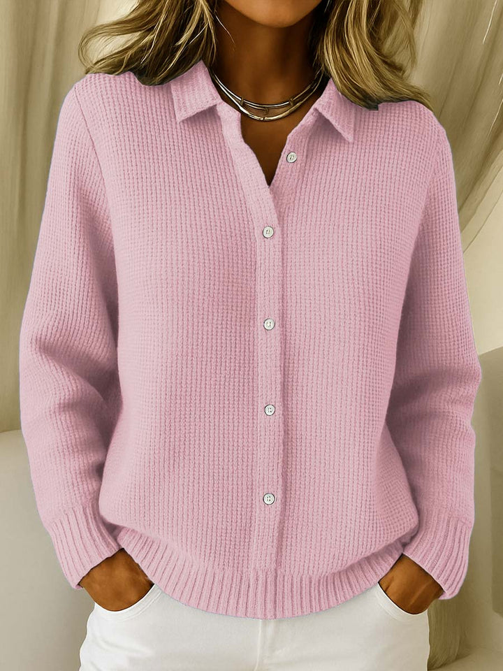 Women's Classic Collared Cardigan